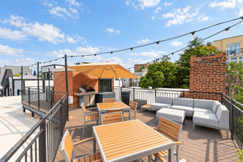 Rooftop deck